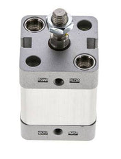 ISO 21287 Compact Double Acting Cylinder 25-15mm - Magnetic - Male Rod