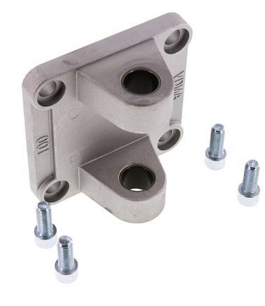 Chape femelle 100 mm ISO 15552 ISO 21287 Aluminium