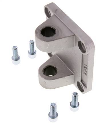 Chape femelle 100 mm ISO 15552 ISO 21287 Aluminium