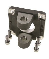 Chape femelle 100 mm ISO 15552 ISO 21287 Acier inoxydable 316 (1.4401)