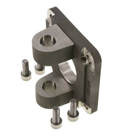 Chape femelle 100 mm ISO 15552 ISO 21287 Acier inoxydable 316 (1.4401)