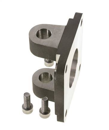 Chape femelle 100 mm ISO 15552 ISO 21287 Acier inoxydable 316 (1.4401)