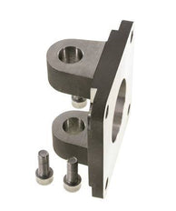 Chape femelle 100 mm ISO 15552 ISO 21287 Acier inoxydable 316 (1.4401)