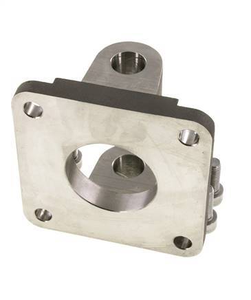 Chape femelle 100 mm ISO 15552 ISO 21287 Acier inoxydable 316 (1.4401)