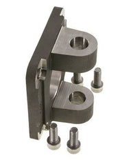 Chape femelle 100 mm ISO 15552 ISO 21287 Acier inoxydable 316 (1.4401)