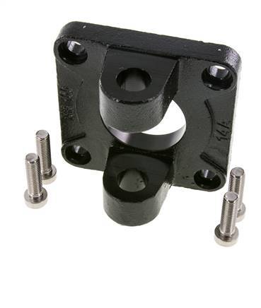 Chape femelle 100 mm ISO 15552 ISO 21287 Acier bruni