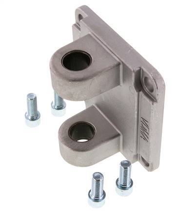 Chape femelle 125 mm ISO 15552 Aluminium
