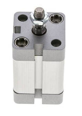 ISO 21287 Vérin Compact à Double Effet 25-25mm - Magnétique - Tige Filetée