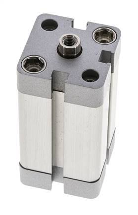 ISO 21287 Vérin Compact à Double Effet 25-40mm - Magnétique