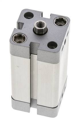 ISO 21287 Vérin Compact à Double Effet 25-40mm - Magnétique