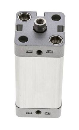 ISO 21287 Compact Double Acting Cylinder 25-50mm - Magnetic