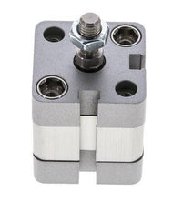 ISO 21287 Vérin Compact à Double Effet 25-5mm - Magnétique - Tige Filetée