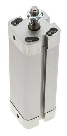 ISO 21287 Compact Double Acting Cylinder 25-80mm - Magnetic - Male Rod