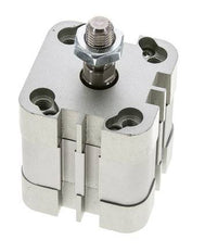 ISO 21287 Vérin Compact à Double Effet 32-10mm - Magnétique - Tige Filetée