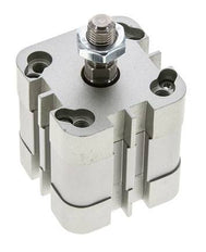 ISO 21287 Vérin Compact à Double Effet 32-10mm - Magnétique - Tige Filetée