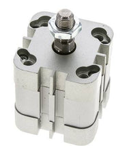 ISO 21287 Vérin Compact à Double Effet 32-10mm - Magnétique - Tige Filetée