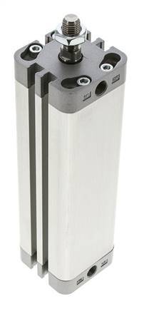 ISO 21287 Compact Double Acting Cylinder 32-125mm - Magnetic - Male Rod