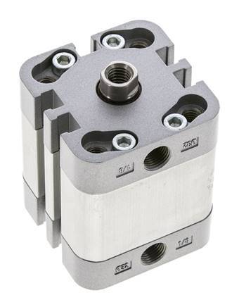 ISO 21287 Vérin Compact à Double Effet 32-15mm - Magnétique