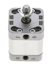 ISO 21287 Compact Double Acting Cylinder 32-15mm - Magnetic - Male Rod