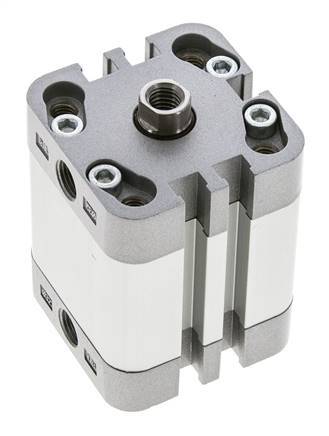 ISO 21287 Vérin Compact à Double Effet 32-20mm - Magnétique