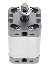 ISO 21287 Vérin Compact à Double Effet 32-30mm - Magnétique - Tige Filetée