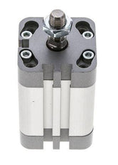 ISO 21287 Vérin Compact à Double Effet 32-30mm - Magnétique - Tige Filetée