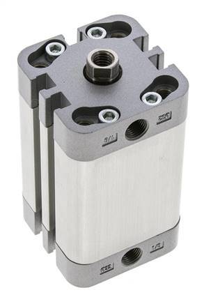 ISO 21287 Vérin Compact à Double Effet 32-40mm - Magnétique