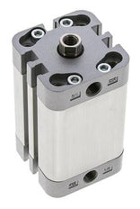 ISO 21287 Vérin Compact à Double Effet 32-40mm - Magnétique