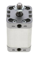 ISO 21287 Vérin Compact à Double Effet 32-40mm - Magnétique - Tige Filetée