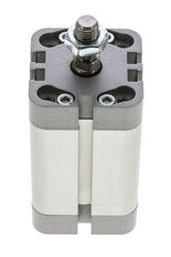 ISO 21287 Vérin Compact à Double Effet 32-40mm - Magnétique - Tige Filetée