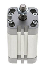 ISO 21287 Vérin Compact à Double Effet 32-40mm - Magnétique - Tige Filetée