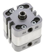 ISO 21287 Vérin Compact à Double Effet 32-5mm - Magnétique