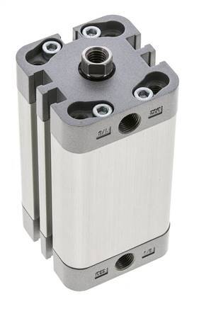 ISO 21287 Vérin Compact à Double Effet 32-50mm - Magnétique