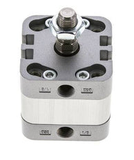 ISO 21287 Vérin Compact à Double Effet 32-5mm - Magnétique - Tige Filetée