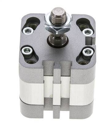 ISO 21287 Compact Double Acting Cylinder 32-5mm - Magnetic - Male Rod