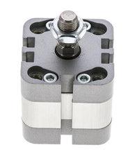 ISO 21287 Vérin Compact à Double Effet 32-5mm - Magnétique - Tige Filetée