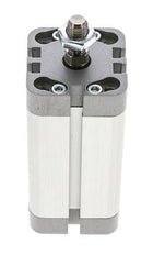 ISO 21287 Vérin Compact à Double Effet 32-60mm - Magnétique - Tige Filetée