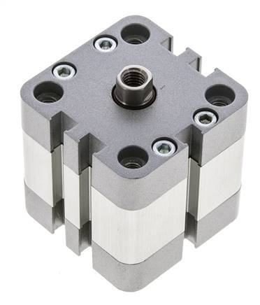 ISO 21287 Vérin Compact à Double Effet 40-10mm - Magnétique