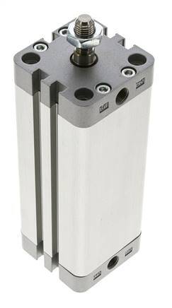 ISO 21287 Compact Double Acting Cylinder 40-100mm - Magnetic - Male Rod