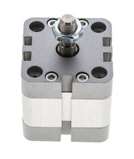 ISO 21287 Vérin Compact à Double Effet 40-10mm - Magnétique - Tige Filetée