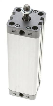 ISO 21287 Compact Double Acting Cylinder 40-125mm - Magnetic - Male Rod