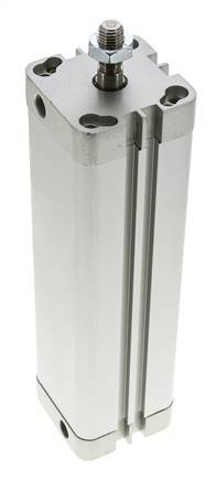 ISO 21287 Compact Double Acting Cylinder 40-150mm - Magnetic - Male Rod