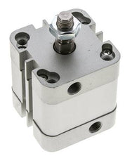 ISO 21287 Compact Double Acting Cylinder 40-15mm - Magnetic - Male Rod
