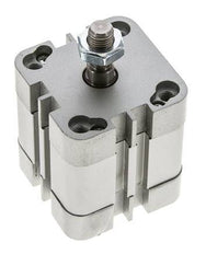 ISO 21287 Vérin Compact à Double Effet 40-15mm - Magnétique - Tige Filetée
