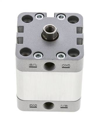ISO 21287 Vérin Compact à Double Effet 40-20mm - Magnétique