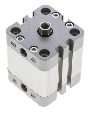 ISO 21287 Vérin Compact à Double Effet 40-20mm - Magnétique