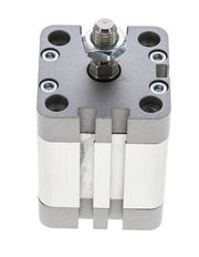 ISO 21287 Compact Double Acting Cylinder 40-25mm - Magnetic - Male Rod