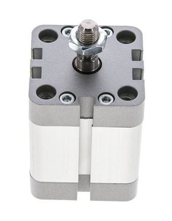 ISO 21287 Compact Double Acting Cylinder 40-25mm - Magnetic - Male Rod