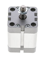 ISO 21287 Compact Double Acting Cylinder 40-25mm - Magnetic - Male Rod