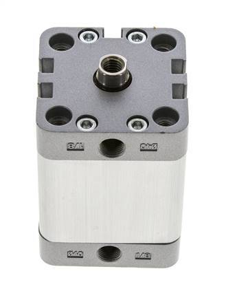 ISO 21287 Vérin Compact à Double Effet 40-30mm - Magnétique